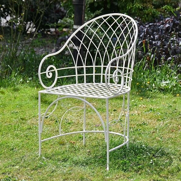 Wrought Iron Garden Chair