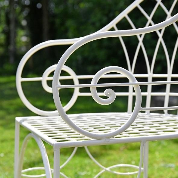 Scrolled Garden Bench
