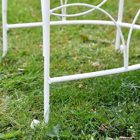 Cream Garden Chair Feet