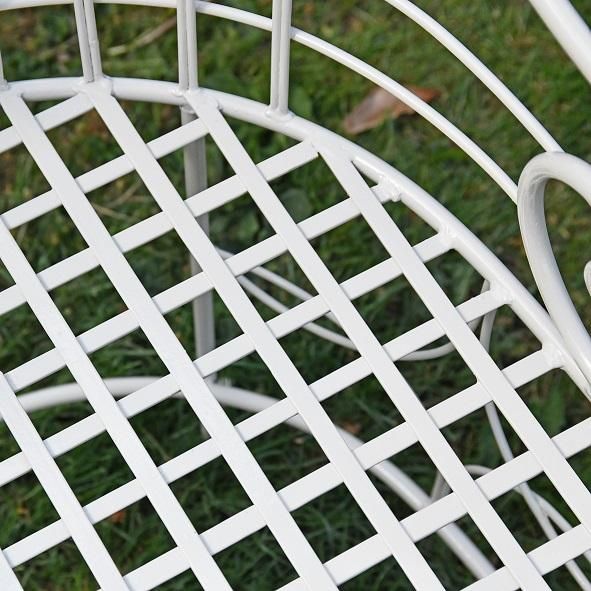 Lattice Garden Bench