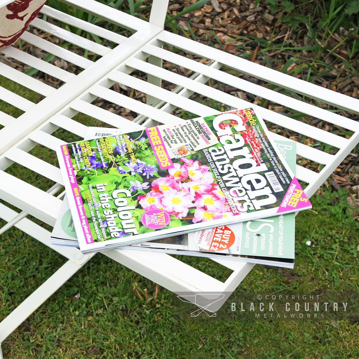 Side Tables on the Side of the Bench