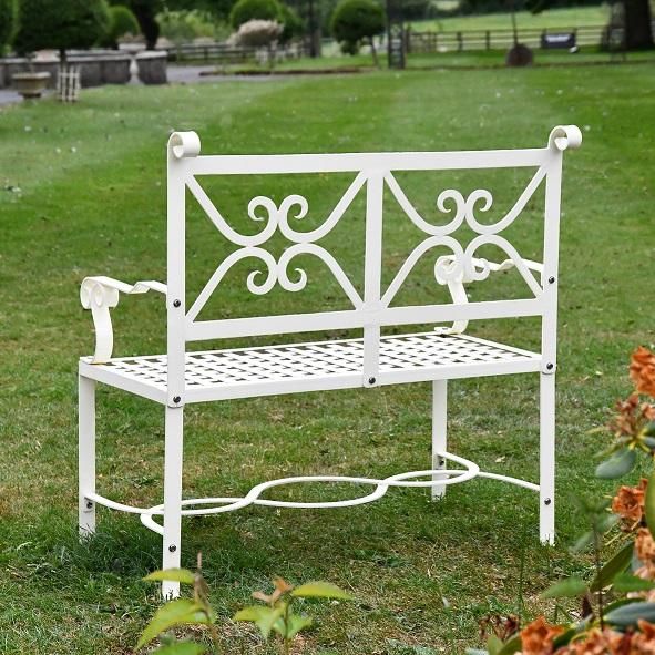 Scrolled Garden Bench