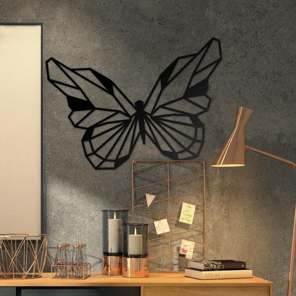 Wall Art Contemporary Butterfly Design 