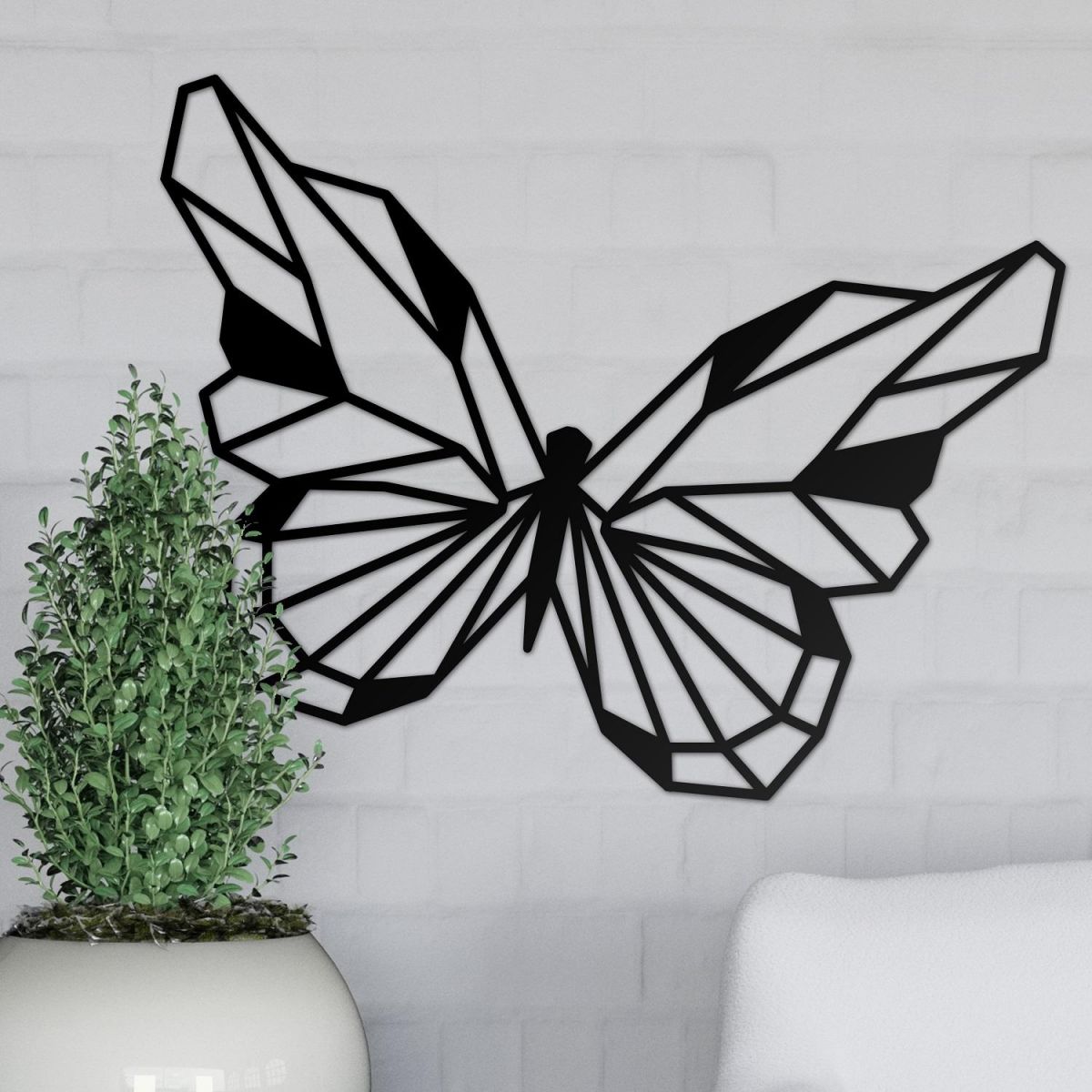 Contemporary Butterfly Wall Art 