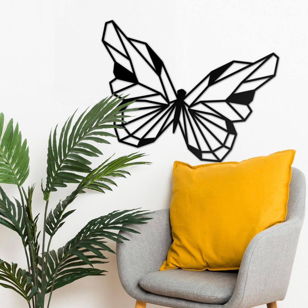 Geometric Butterfly Wall Art 