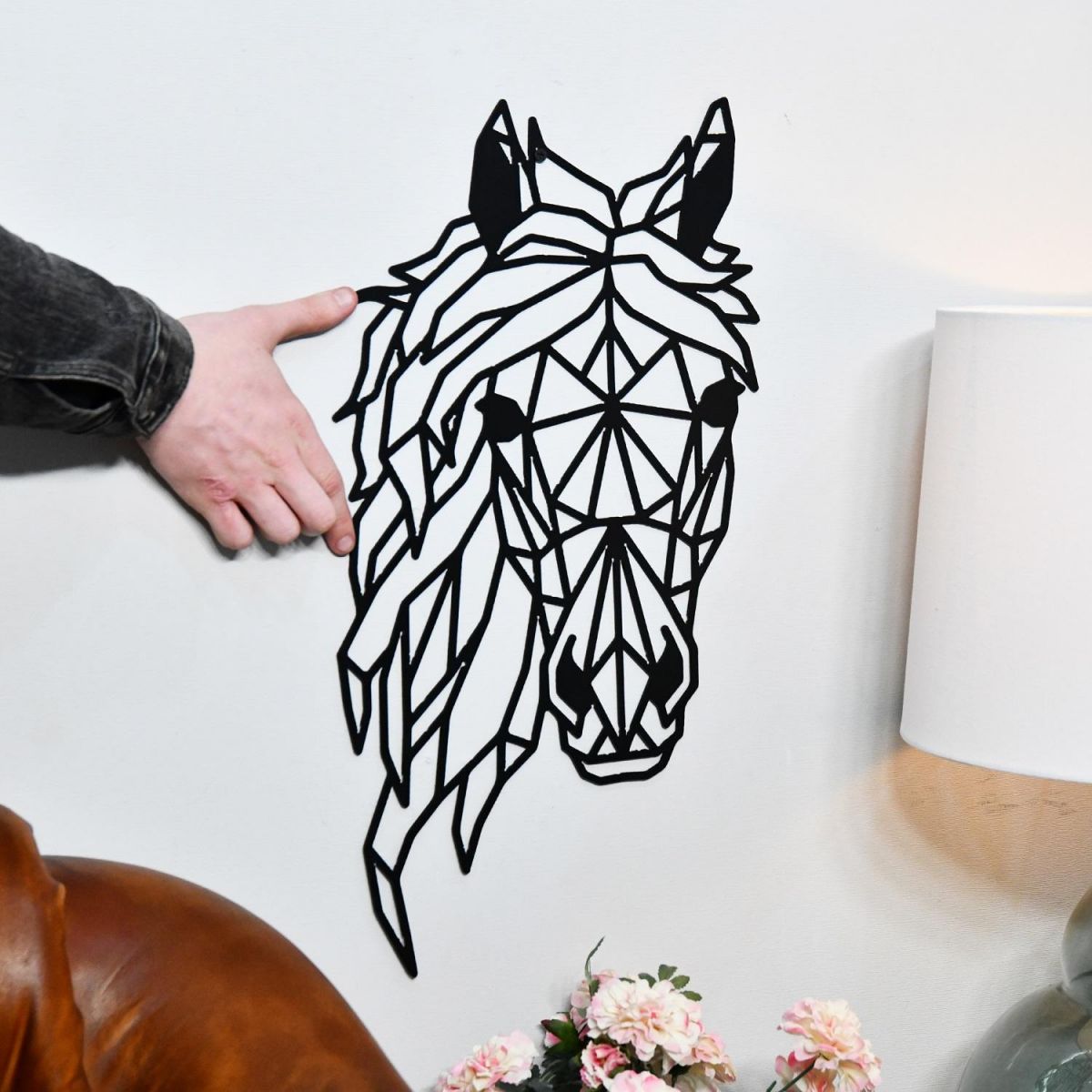 Geometric Wall Art in Situ  Geometric Wall Art in Situ