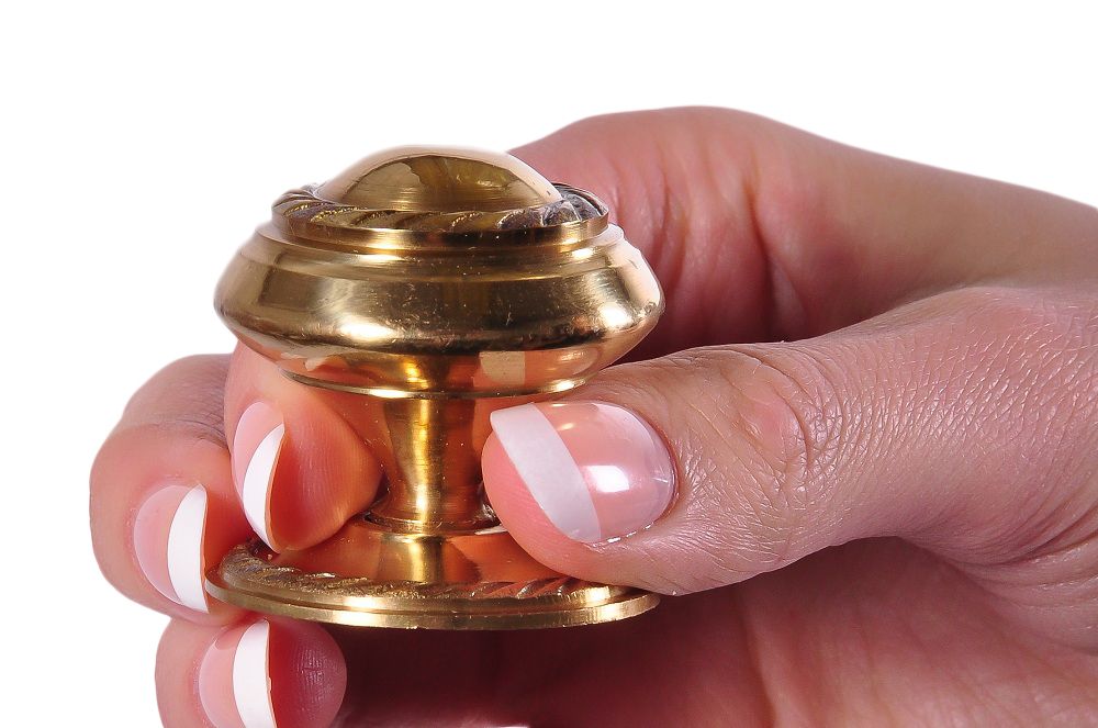 “Georgian Rope ” Georgian, styled Cabinet knobs