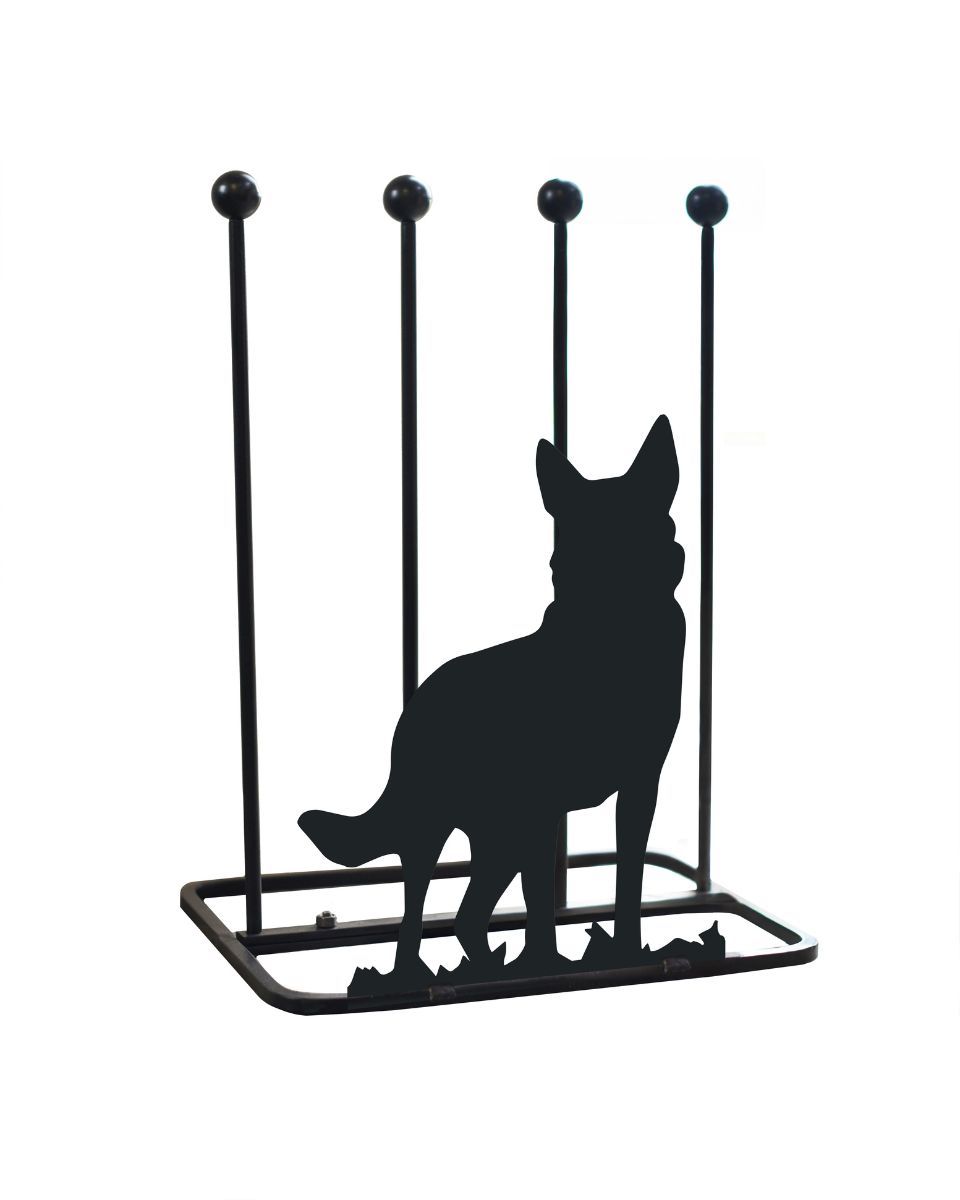 Steel "German Shepherd" Welly Boot Rack Steel "German Shepherd" Welly Boot Rack