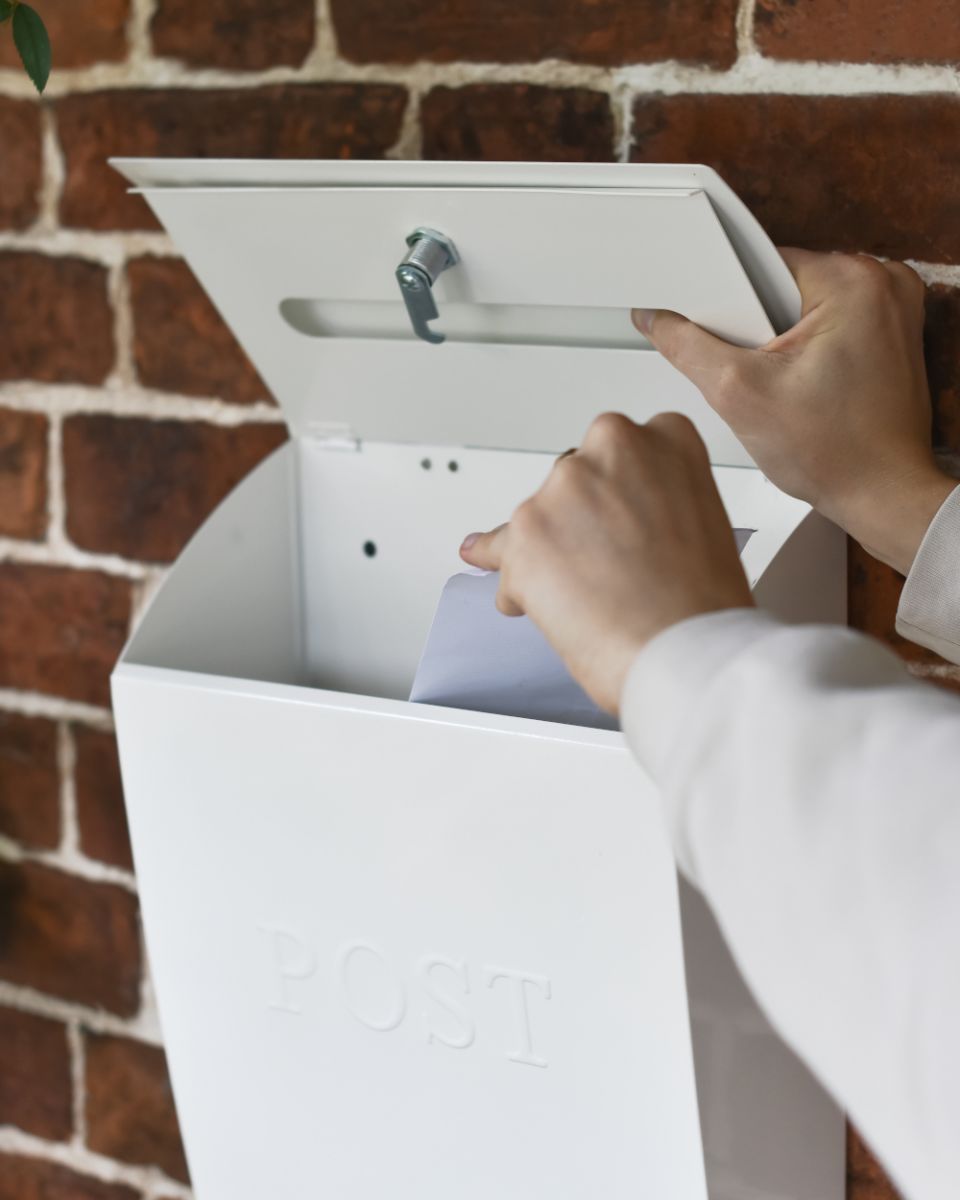 Top Opening On The Billingham Post Box Top Opening On The Billingham Post Box