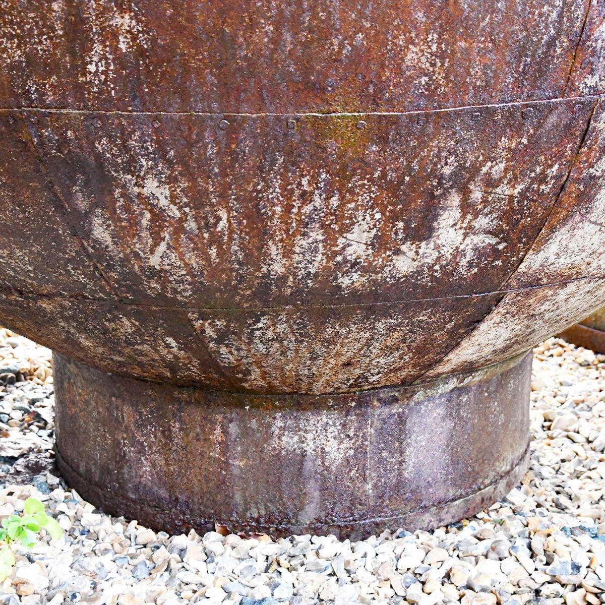 Close-up of the Base of the Planter