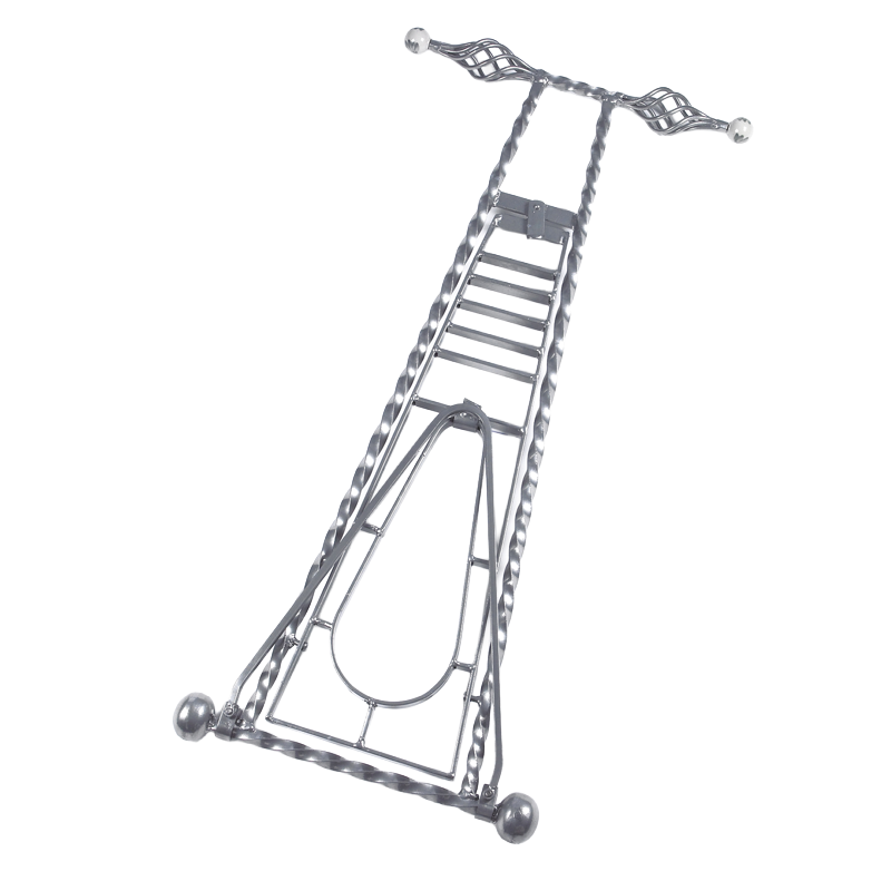 "Glenmore" Boot Jack Finished in Silver 