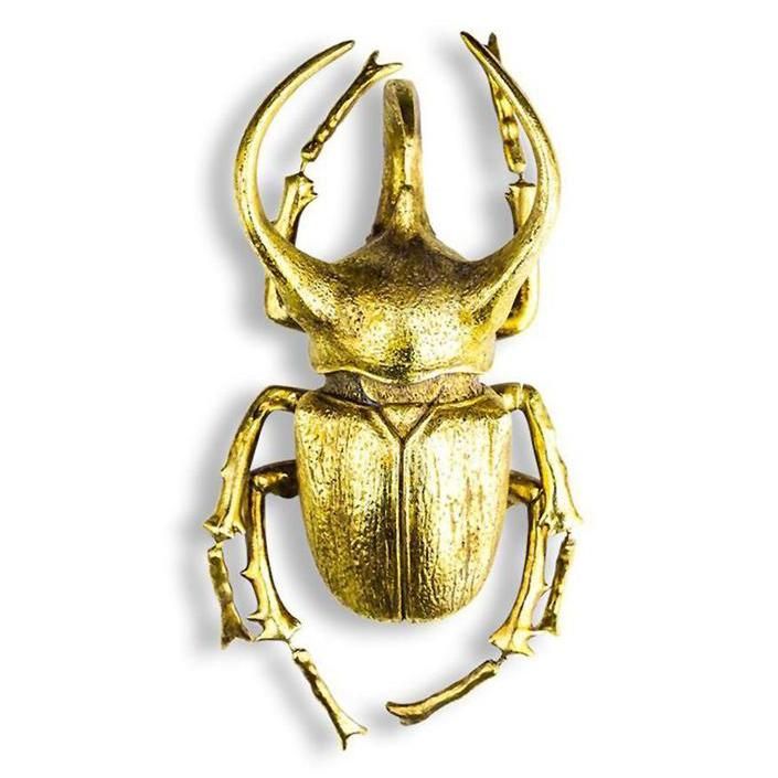  Beatle Wall Art in a Gold Finish