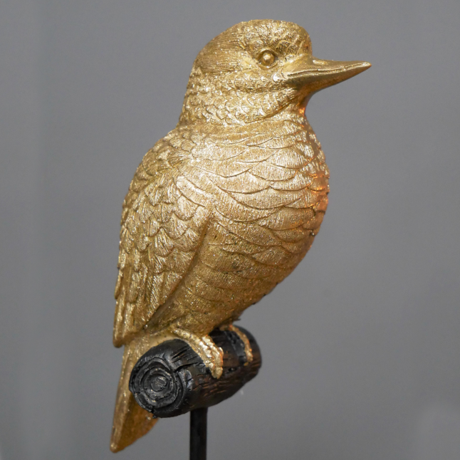 Close-up of the Gold Bird on Stand