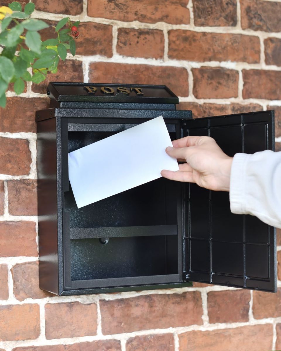Gold Horse Wall Mounted Post Box collection Gold Horse Wall Mounted Post Box collection