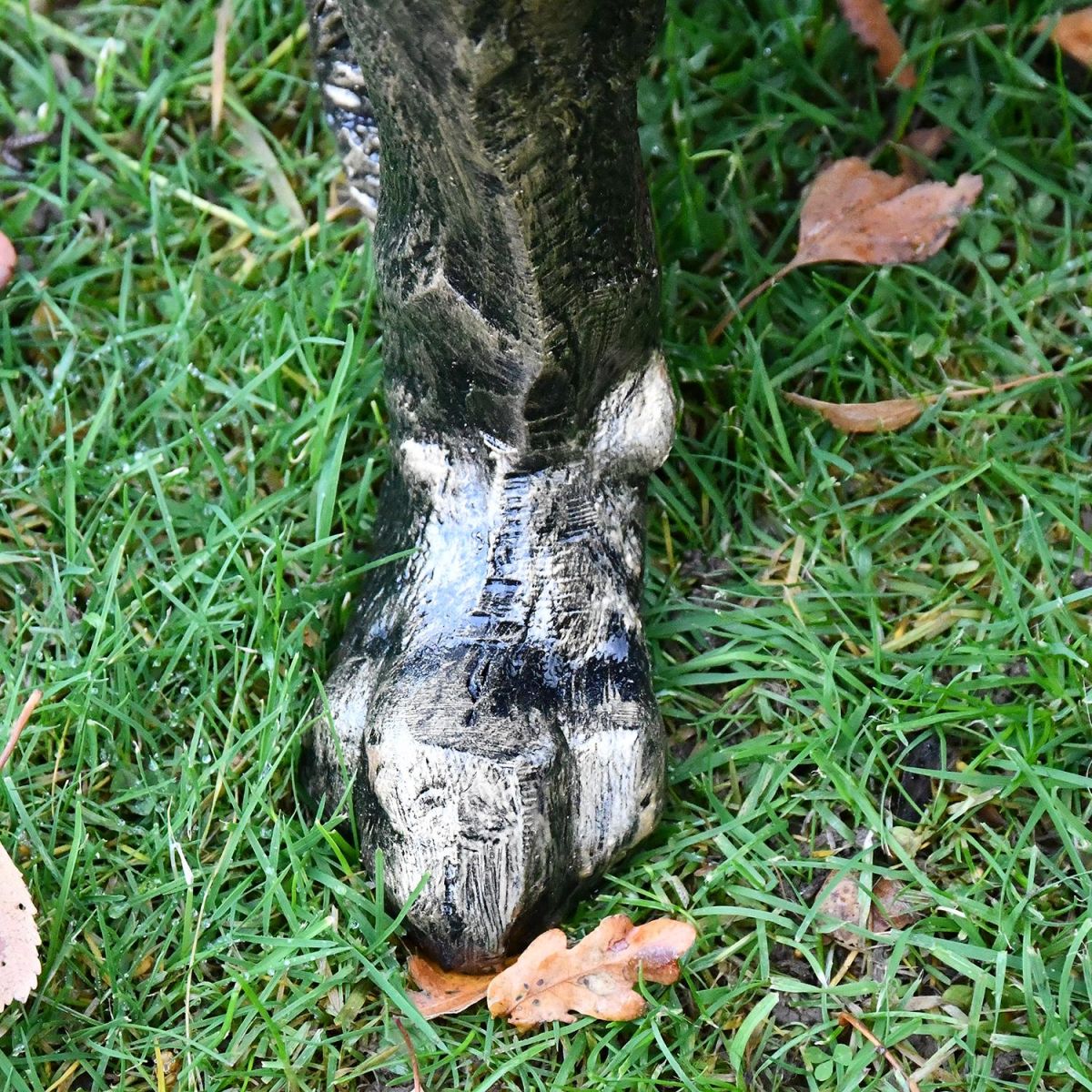 Feet of the Golden Retriever Antique Gold Sculpture