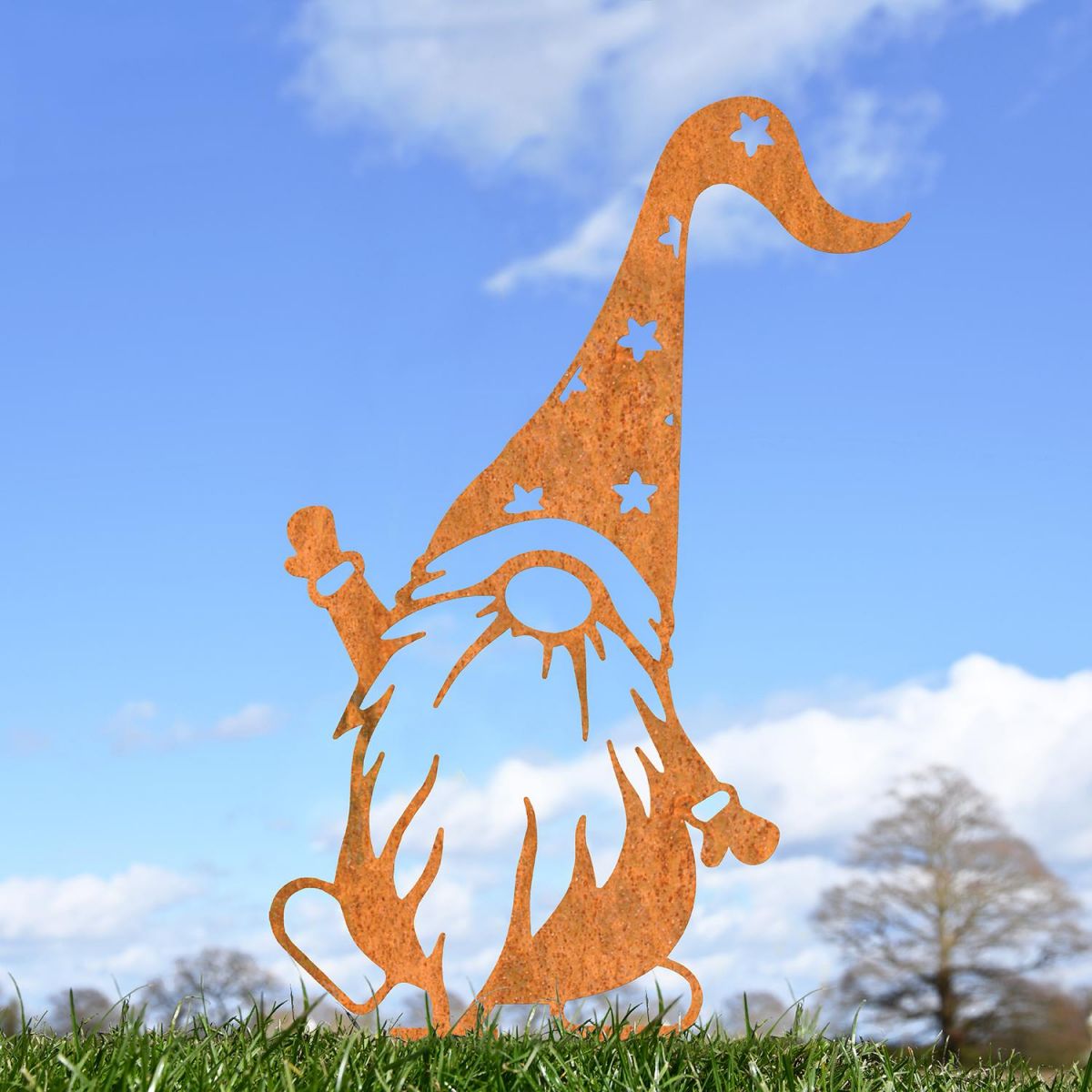 Gonk Gnome With Star Hat Silhouette in Situ