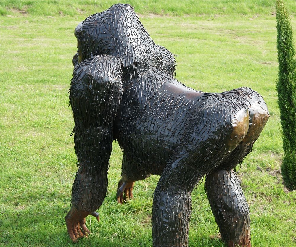 “Sir Greythwaite” Eastern Lowland Gorilla Garden Sculpture