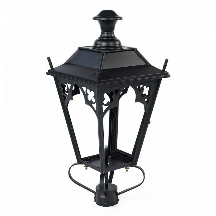 Gothic Lantern Finished in Black