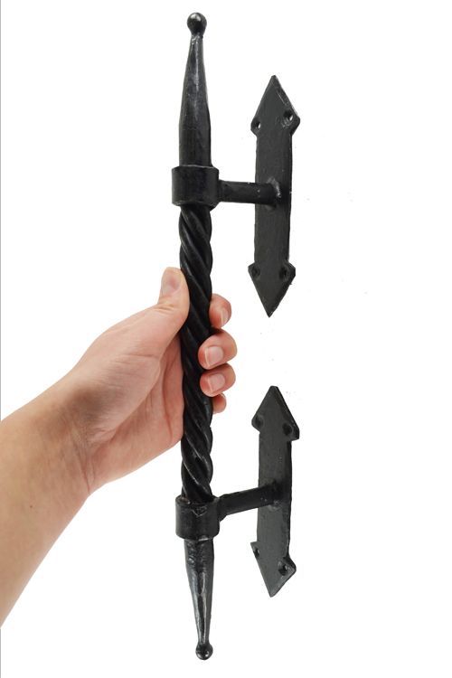Gothic blacksmith door handle Gothic blacksmith door handle