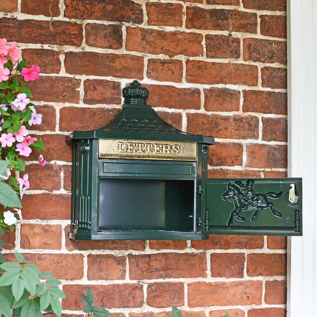 Front Opening Door on the Wall Mounted Post Box