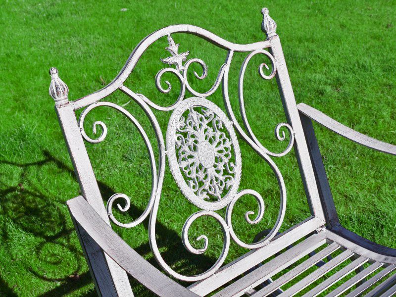 Rustic Grey Traditional Garden Rocking Chair