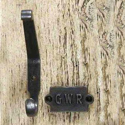 "GWR" Plate Removable From Iron hook