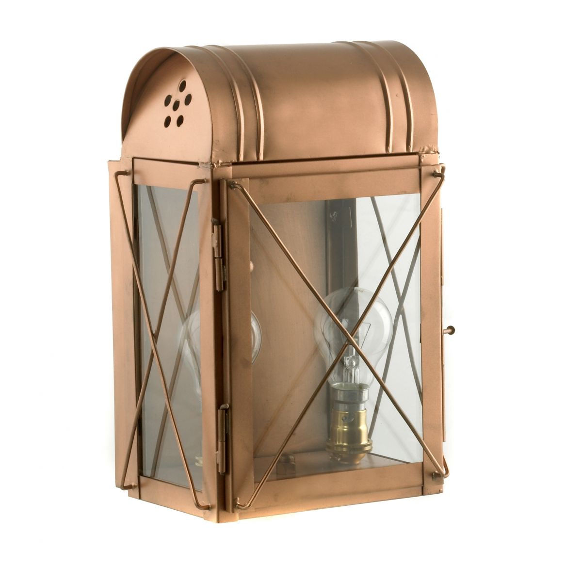 "Hampshire" Wall Lantern in Copper
