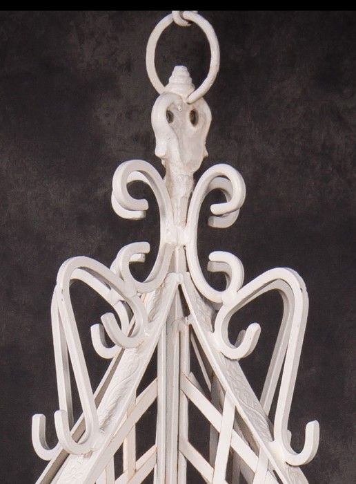 Hanging Loop on the Top of the “Eugenia House” Ornate Hanging Basket & Bracket