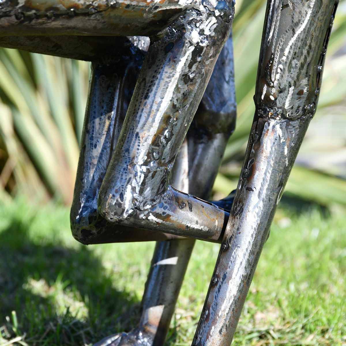 Close-up of the Legs on the Hare Sculpture