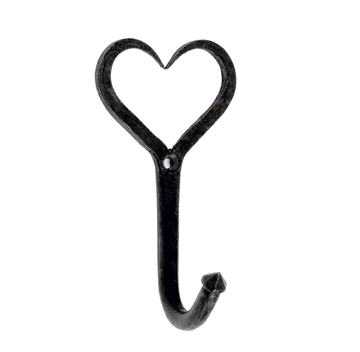 Heart-Shaped Coat Hooks (Set of 3)