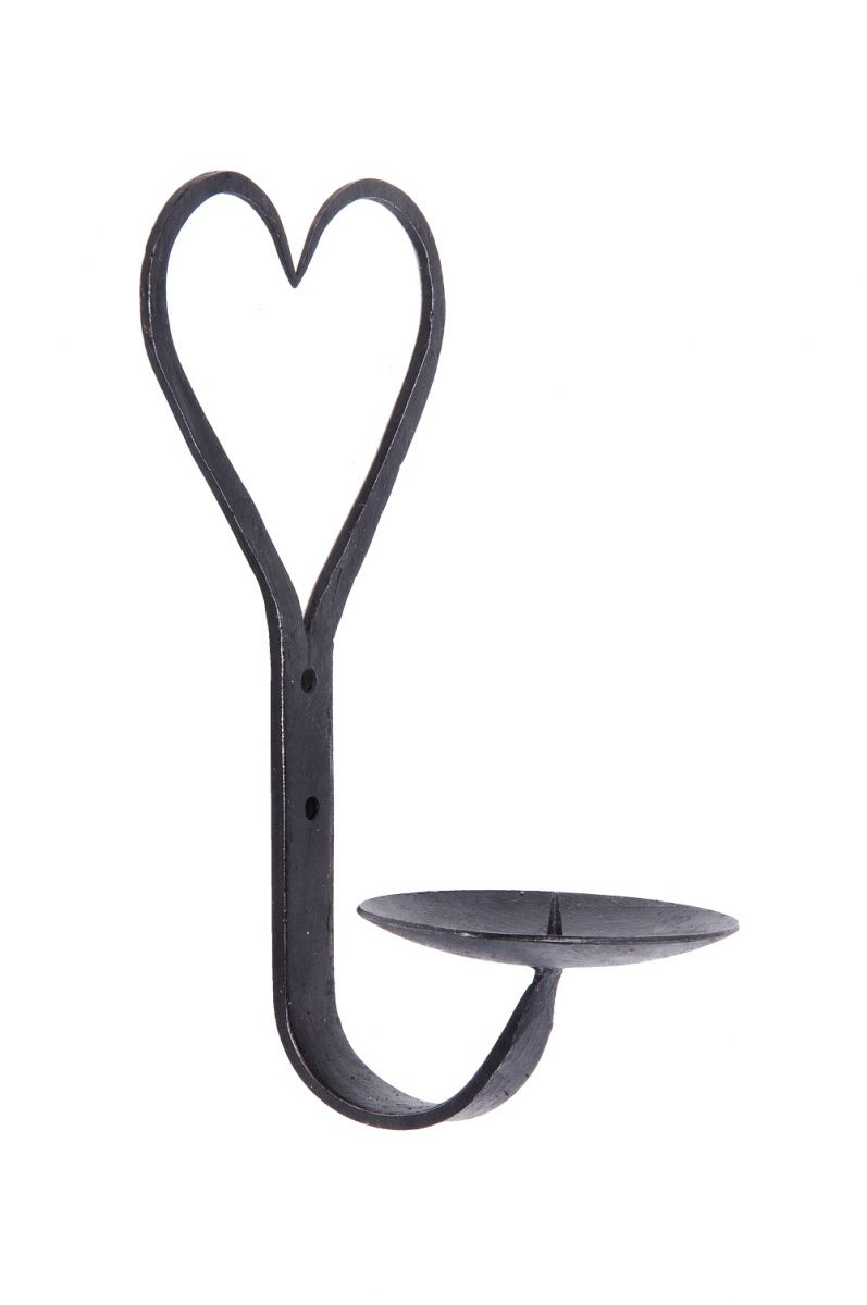 Heart Wall Mounted Candle Holder