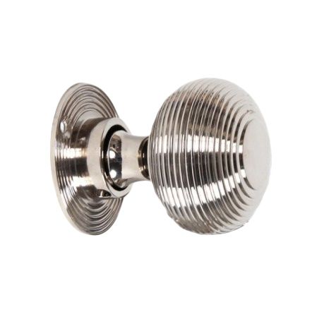 Heavy Duty Nickle Beehive Door Knobs