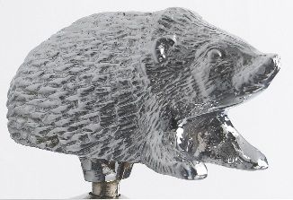 Bright Chrome Hedgehog Garden Tap