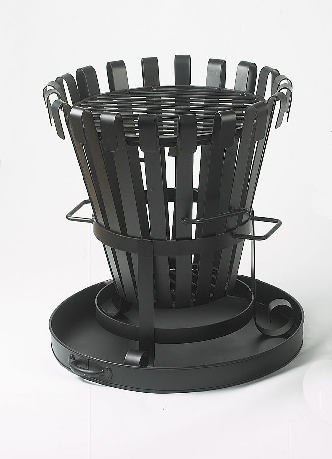 Black "Hereford" Brazier & Barbecue 