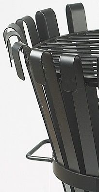 Black "Hereford" Brazier & Barbecue 