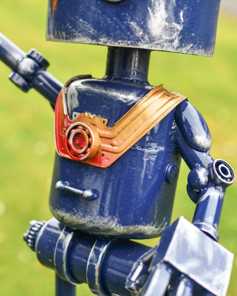 Close up of Hero Robot Body Close up of Hero Robot Body