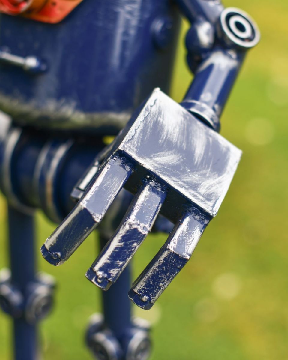 Close up of Hero Robot Hand Close up of Hero Robot Hand