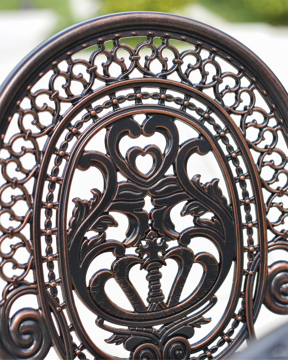 Highly Detailed Garden Chair Back Rest