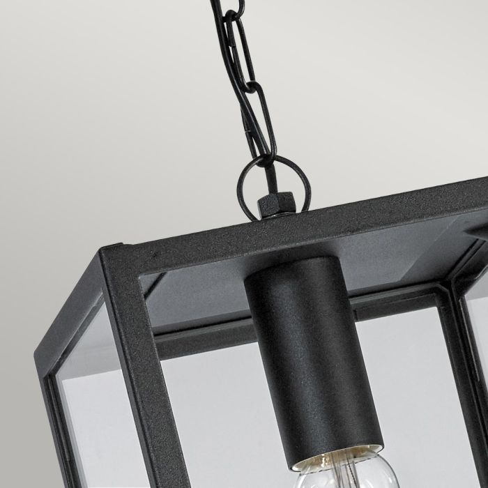 Hinton Contemporary Hanging Chain Lantern Chain Close Up