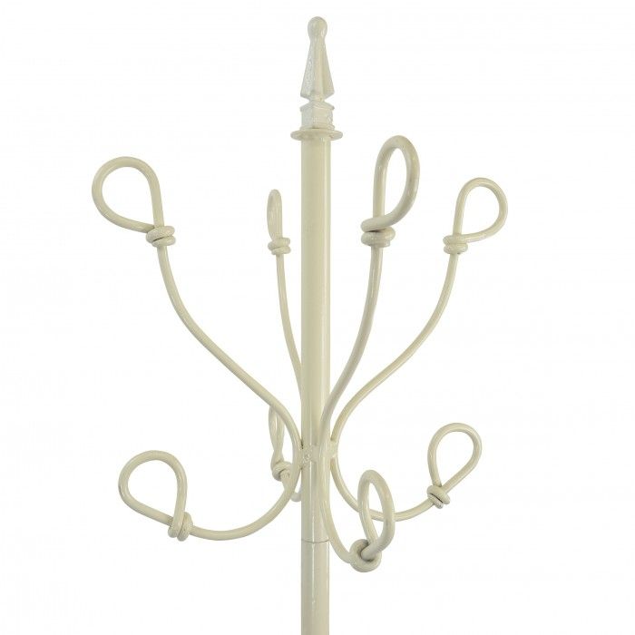 Four Blacksmith Style Looped Double Coat Hooks