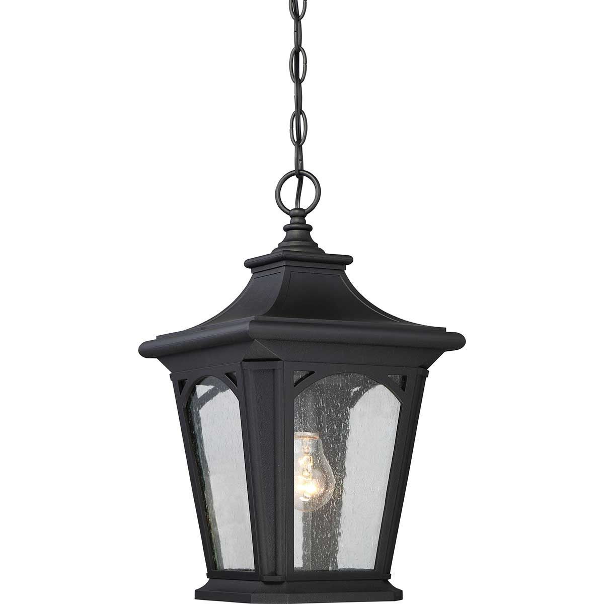 Holford Traditional Small Chain Lantern in Midnight Black Holford Traditional Small Chain Lantern in Midnight Black