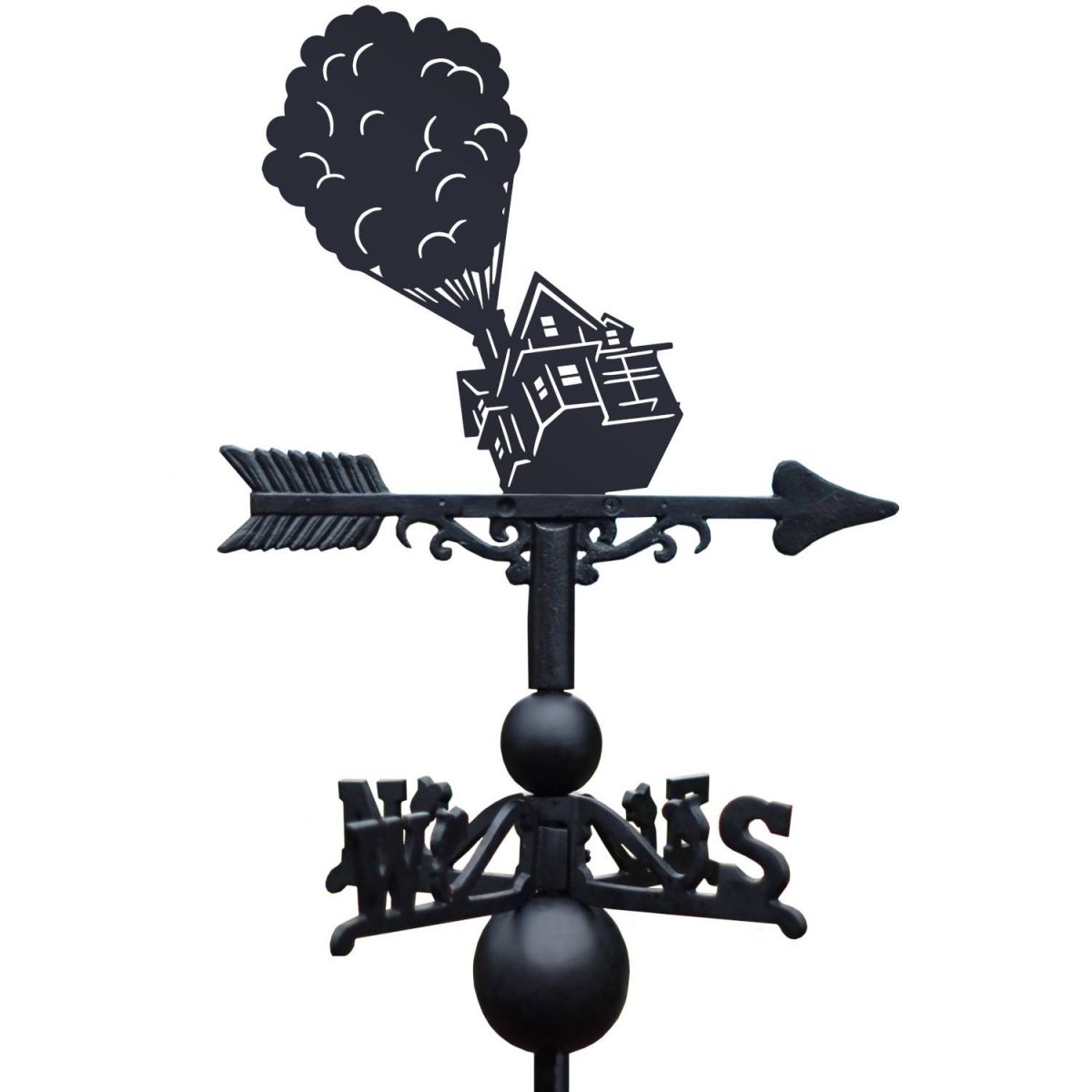 Close-Up of House of Balloons Topper