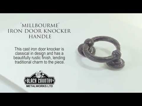 "Millbourne" Iron Door Knocker Handle