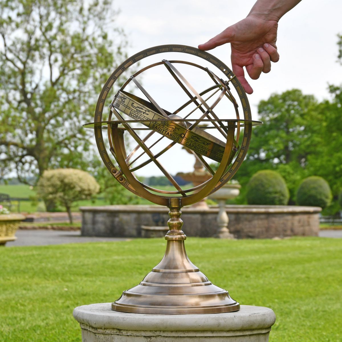 "Celestial" Armillary Sundial - Small 
