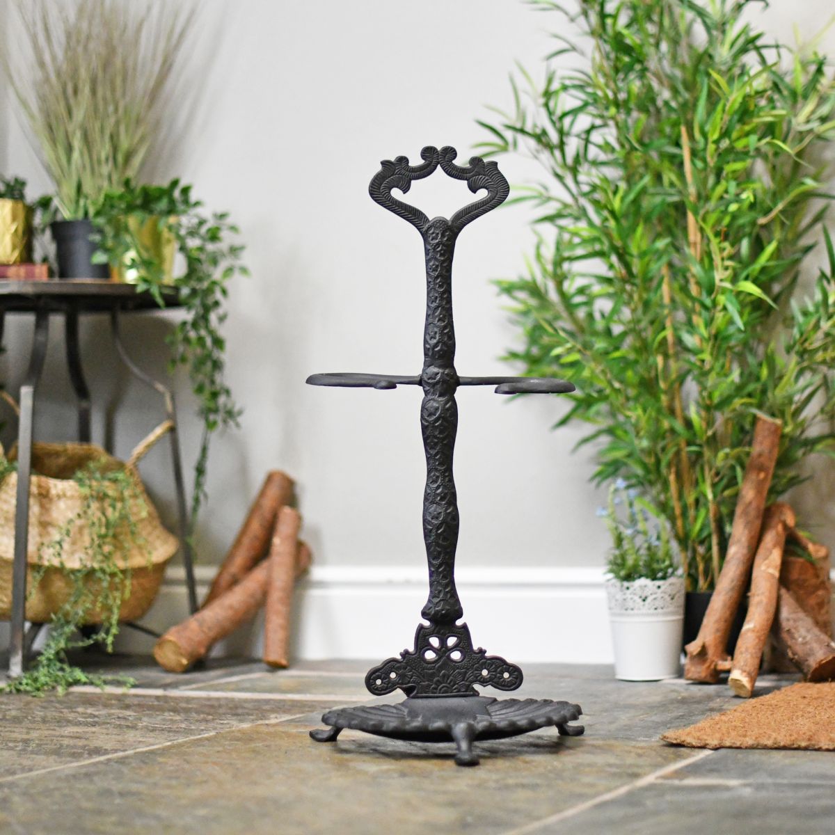 Chislehurst Lane Cast Iron Umbrella and Walking Stick Stand Chislehurst Lane Cast Iron Umbrella and Walking Stick Stand