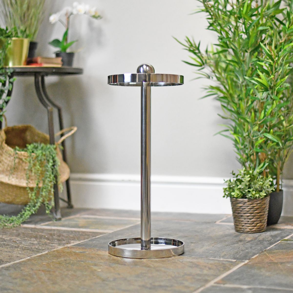 Entry hall circular umbrella stand