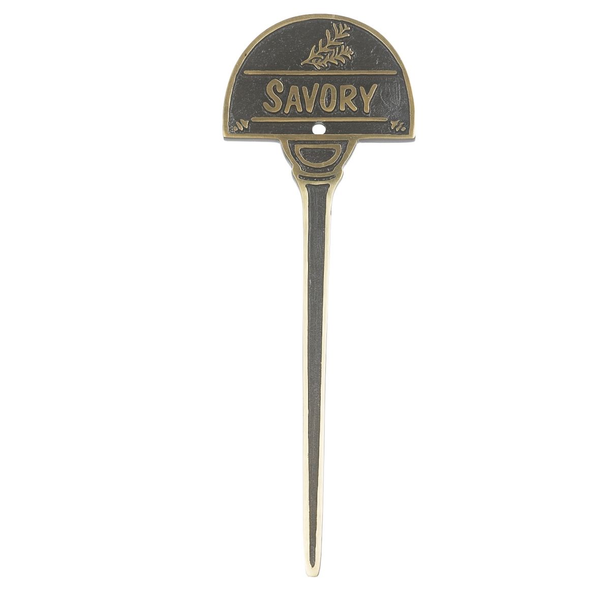 Savory Herb Labels in solid brass Savory Herb Labels in solid brass