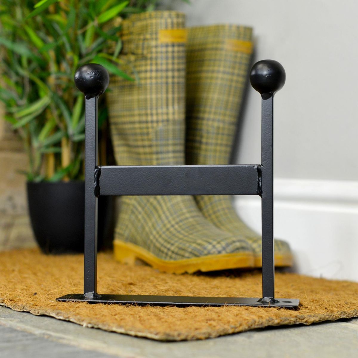 "Chester Lane" Boot scraper Finished in Black