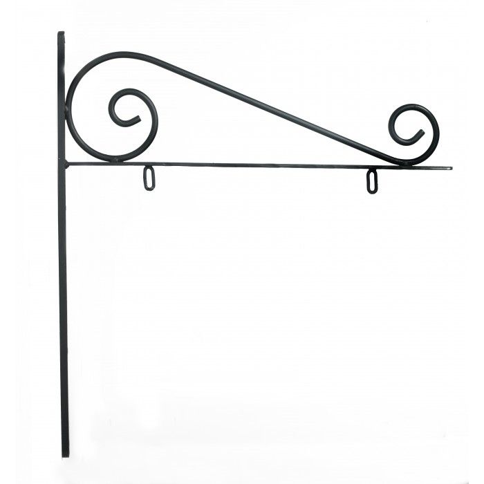 Double Sided Classic Black House Name Sign