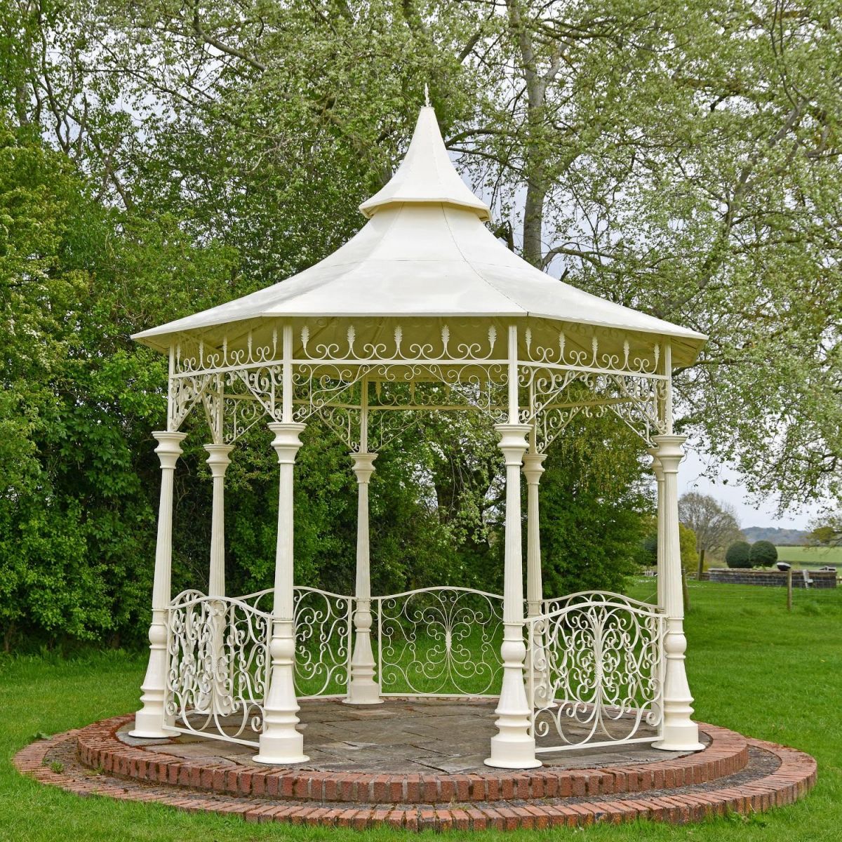 3.4M Lady Leticia Carousel in Garden Setting